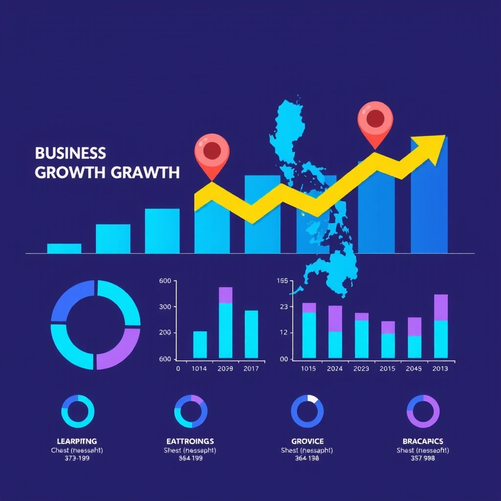 Philippine business growth success visualization